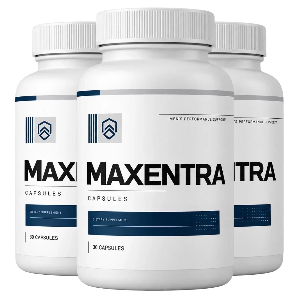 Maxentra™ men's performance support capsules — 3 bottles